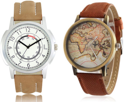 

Cloudwood 17_CW22Brown Analog Designer Multi Dial Boy's Wrist Watch - For Men