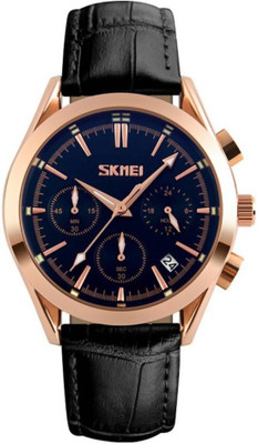 

DUSK SKMEI 9127 Black Black Watch - For Men