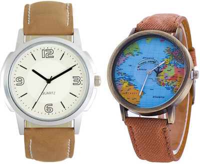 

Cloudwood 16_CW23Brown Analog Designer Multi Dial Boy's Wrist Watch - For Men