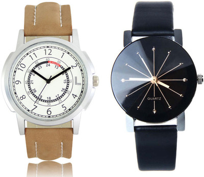 

CLOUDWOOD 17_CW24 Analog Leather Strap Dial Boy's Wrist Watch - For Men