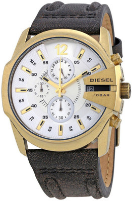 

Diesel DZ4435 Diesel Masterchief Silver Dial Mens Chronograph Watch Watch - For Men