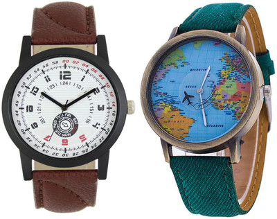 

Cloudwood 11_CW23Green Analog Designer Multi Dial Boy's Wrist Watch - For Men