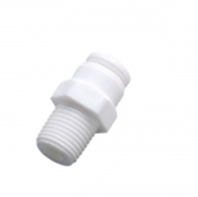 

Pk Aqua TRENDZ 2 Pcs RO Prefilter/Outer filter Bowl Straight Male Connector 3/8 Size Big RO Tube x 1/4 Male Thread. Solid Filter Cartridge(0.5, Pack of 2)