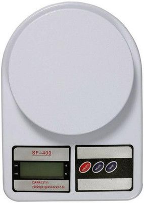 NIHUUSRAVEE Electronic Kitchen Digital Weighing Scale 10 Kg Weighing Scale(White)