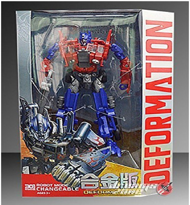 

M-Alive Transformers Optimus Prime Die Cast Metal Edition Robot to Truck Converting Figure(Multicolor)