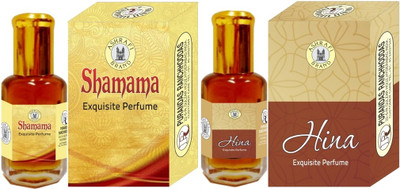 

Purandas Ranchhoddas PRS Shamama & Hina 12ml Each Herbal Attar(Shamana)