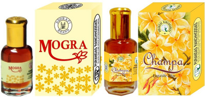

Purandas Ranchhoddas PRS Mogra & Champa 12ml Each Floral Attar(Floral)