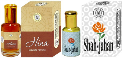 

Purandas Ranchhoddas PRS Hina & Shah-Jahan 12ml Each Herbal Attar(Blends (mukhallat))