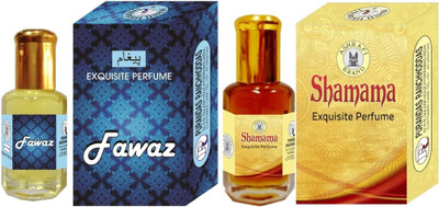 

Purandas Ranchhoddas PRS Fawaz & Shamama 12ml Each Herbal Attar(Fruity)