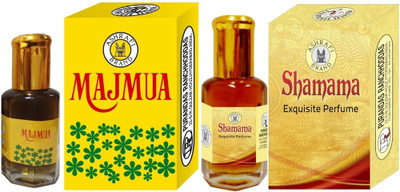 

Purandas Ranchhoddas PRS Majmua & Shamama 12ml Each Herbal Attar(Shamana)