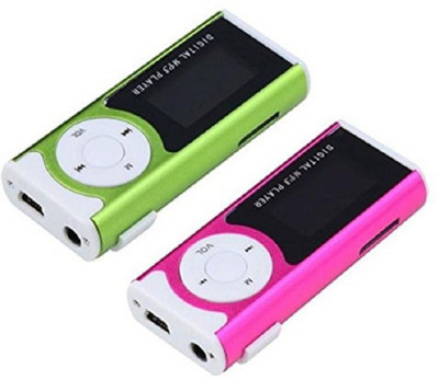 

CRETO latest best quality high sound display mp3 player supports upto 16gb external micro sd card MP3 Player(Multicolor, 1.2 Display)