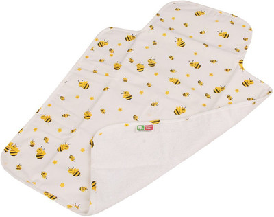 

Brother Baby Washable & Water proof Poplin Change/changing Mat For new Borns Washable Change mat Honeybee(Inside -soft Terry, Outer-Poplin (cotton), Yellow, Black & white)