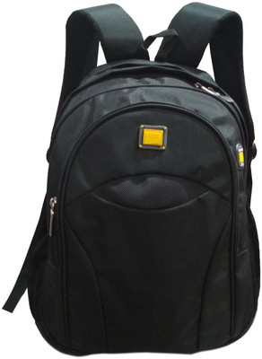 

VShine Stylish black Laptop Backpack for office/Travel/College with headophone Slot 30 L Laptop Backpack(Black), Yellow