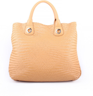 

Sabrina Scala Hand-Woven Commute Feel Camel Handbag Shoulder Bag(Yellow, 2 L)