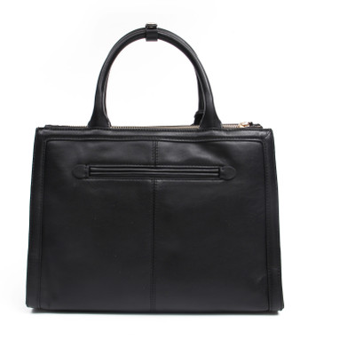 

Sabrina Scala Black Hand-Woven in Windmill Pattern Satchel Shoulder Bag(Black, 2 L)