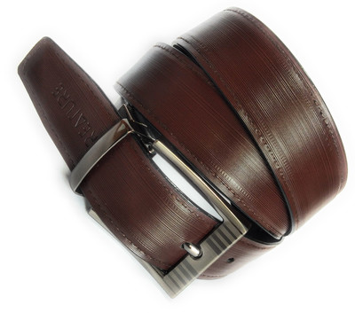 

DJ Men Multicolor Genuine Leather Reversible Belt, Brown / black