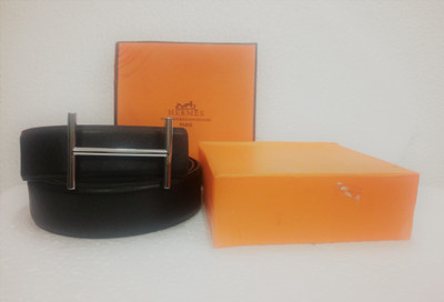 

kayurcreations Boys Black Genuine Leather Belt