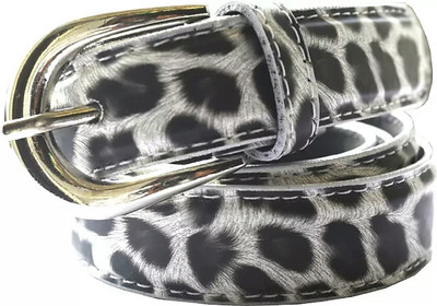 

SM Girls Black Synthetic Belt, Black;white