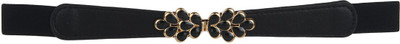 

Kazo Women Black Artificial Leather Belt