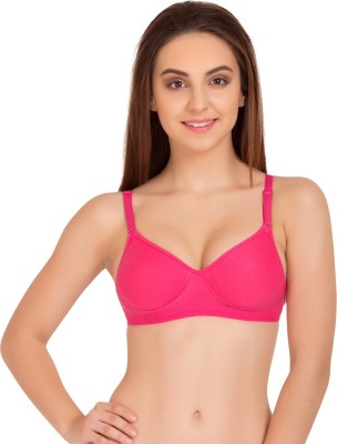 TWEENS by Belle Lingeries Sleek Look Pretty Pink Padded T-Shirt Women T-Shirt Lightly Padded Bra(Pink)