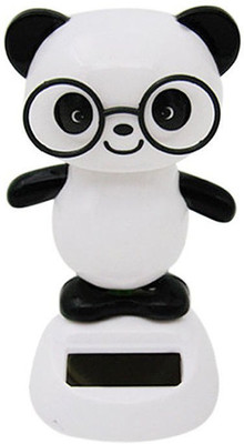 

Fuji Solar Powered Dancing Chinese White Kung fu Panda Toy Home Car(White)