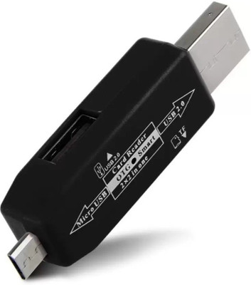 

RETAILSHOPPING Perfect USB OTG Card Adapter Card Reader(Multicolor)