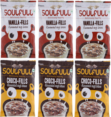 

Soulfull Choco and Vanilla Fills(210 g, Pack of 6)