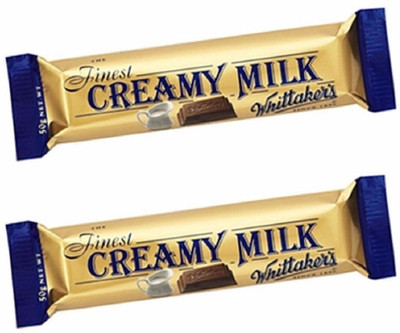 

Whittaker's Creamy Milk Bars(Pack of 2, 50 g)