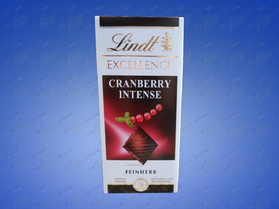 

Lindt Cranberry Intense Bars(100 g)