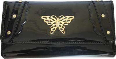 

Glitters Online Casual Black Clutch