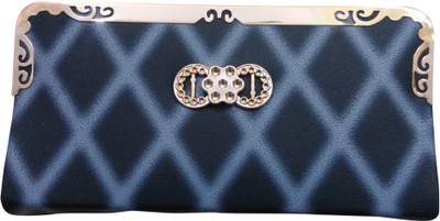 

Haryana Craft Casual Black Clutch