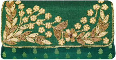 

Bagaholics Party Green Clutch