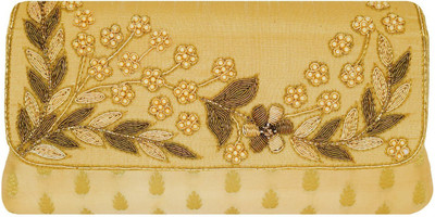 

Bagaholics Party Gold Clutch