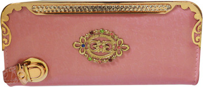 

Glitters Online Casual Pink Clutch
