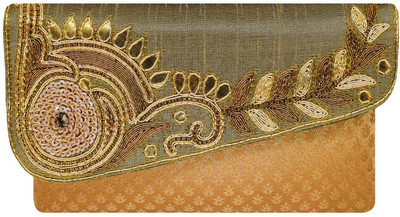 

Bagaholics Party Brown Clutch