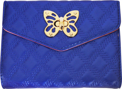 

Glitters Online Casual Blue Clutch