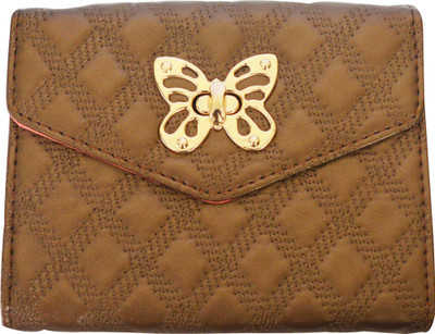 

Glitters Online Casual Brown Clutch