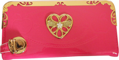 

Glitters Online Casual Pink Clutch