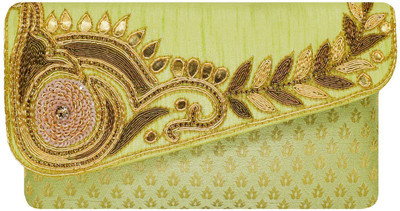 Bagaholics Party Green Clutch
