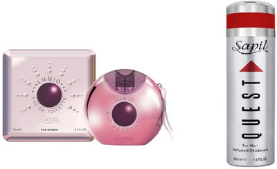 

Sapil Lumio Perfume With Quest (Imported From U.A.E)(Set of 2)