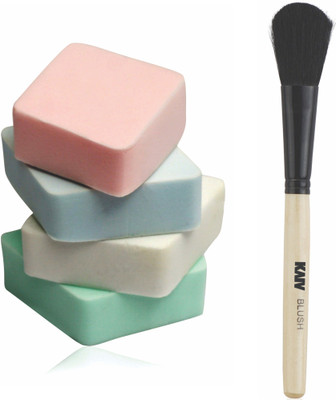 

Kaiv Blush Brush and Face Cleansing Sponge -(Large)(Set of 2)