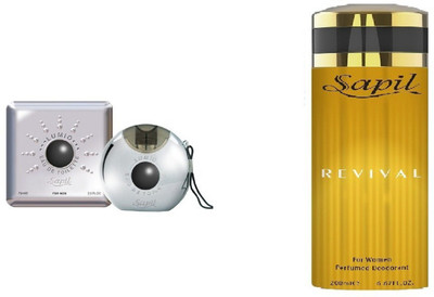 

Sapil LUMIO Perfume with Revival (Imported From U.A.E)(Set of 2)
