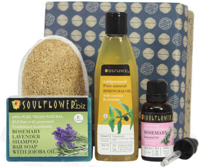 

Soulflower Hair Growth & Hair Fall Control Try Me Set(Set of 1)