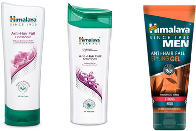 

Himalaya Anti Hair Fall Conditioner, Anti Hair Fall Shampoo, Men Anti Hair Fall Styling Gel(Set of 3)