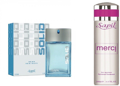 

Sapil Solid Perfume with Merci (Imported From U.A.E)(Set of 2)