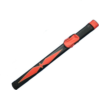 

JBB Black & Red Half Snooker Cue Cover With pocket JBBBNRHCC Pool Cue Stick(Plastic)