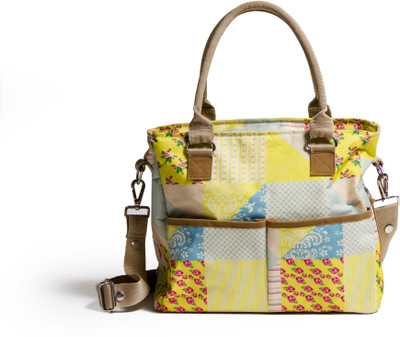 

Baby Jalebi The Enchanted Garden Pocket Diaper Bag(Yellow)