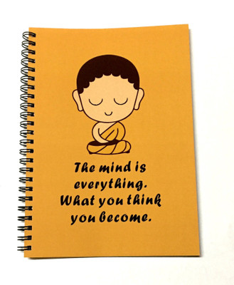 

macro A5 Notebook(inspirational, Orange)