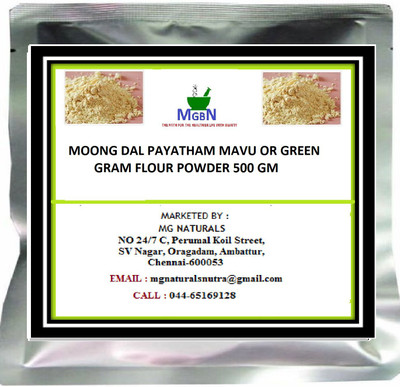 

MGBN MOONG DAL PAYATHAM MAVU OR GREEN GRAM FLOUR POWDER (500 g)(500 g)