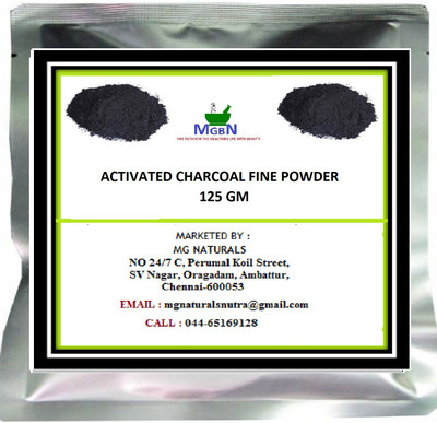 

MGBN ACTIVATED CHARCOAL FINE POWDER 125 GM(125 g)